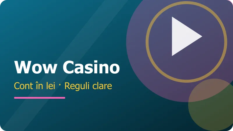 Ce documente pregătești – ilustrație pentru secțiunea Wow Casino